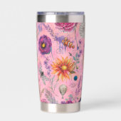 Whimsical Bloom Garten Thermobecher (Rückseite)