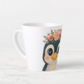 Whimsical Bloom Penguin Milchtasse (Linke Ecke)