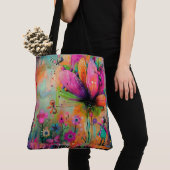 Whimsical Blooms a Burst of Colorful Joy Tasche (Von Nahem)