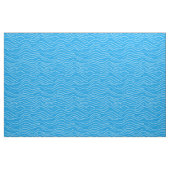Whimsical Blue and White Wavy Striping Scribbles Stoff (Fat Quarter (45,7 x 55,9 cm))