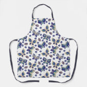 Whimsical Blue Butterfly Schürze (Vorderseite)