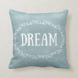 Whimsical Blue Dream Kissen