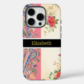 Whimsical Blush and Pastel Paisley Blooms Case-Mate iPhone Hülle (Rückseite)