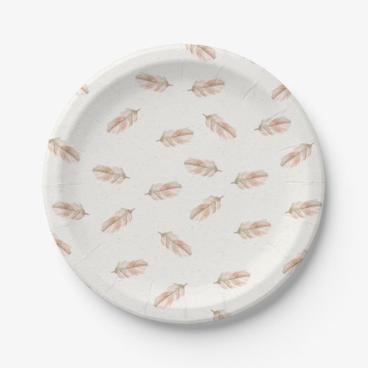 Whimsical Bohemisch Dreamcatcher Party Plate Pappteller (Vorderseite)