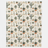Whimsical Boho Blumen Decke Kupfer Staubgrün (Vorderseite)