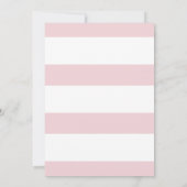 Whimsical Boho Floral Pearl Wreath Brautparty Einladung (Rückseite)