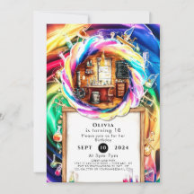 Whimsical Boho Fun Scientist zum Geburtstag