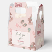 Whimsical Boho Kinderzimmer Bassinet Träume Pferd Geschenkschachtel (Geöffnet)