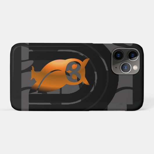 Whimsical Boho Owl & Tropical Monstera Leaf Case-Mate iPhone Hülle (Rückseite (Horizontal))