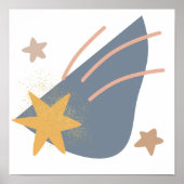 Whimsical boho schießstar, poster (Vorne)