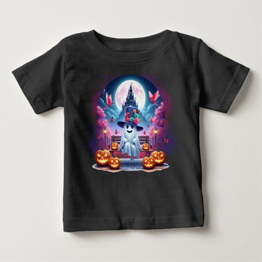 Whimsical Boo Baby T-shirt (Vorderseite)