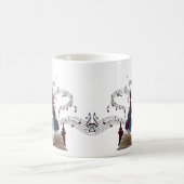 Whimsical Book Page Art Drinkware Kaffeetasse (Mittel)