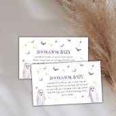 Whimsical Books für Baby Halloween Babydusche Begleitkarte
