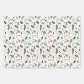 Whimsical Botanical Geschenkpapier Set (Vorderseite 3)