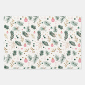 Whimsical Botanical Geschenkpapier Set (Vorderseite)