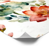 Whimsical Botanical & Tea-Erbe Poster (Ecke)
