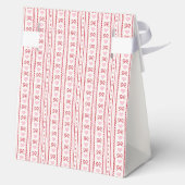 Whimsical Bow Little Sweetheart Baby Shower  Geschenkschachtel (Rückseite)