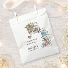 Whimsical Brautparty Tee Party Geschenktütchen