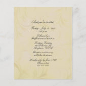 Whimsical Bride Groom Wedding Arch (Rückseite)