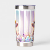 Whimsical Brushstroke Oster Highland Cow 20oz Thermobecher (Links)