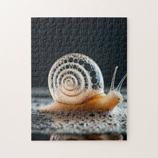 Whimsical Bubbly Snail Puzzle (Vertikal)