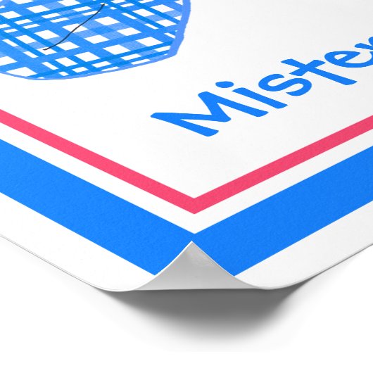 Whimsical Bug Collage Art by 4 Year Old Nathaniel Poster (Ecke)