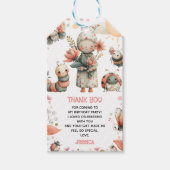 Whimsical Bugs & Insetcs Kids's Geburtstag Vielen Geschenkanhänger (Vorderseite)