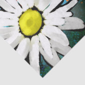 Whimsical Bumble Bee Daisies Blumendekoupage Seidenpapier (Detail)