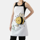  Whimsical Bumblebee Nature Lover  Schürze (InSitu)