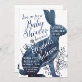 Whimsical Bunny Baby Dusche Einladung (Vorne/Hinten)