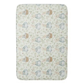 Whimsical Bunny Bliss Osterfest Badematte (Vorderseite Vertikal)