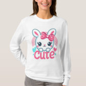 Whimsical Bunny Fun Shirt (Vorderseite)