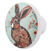 Whimsical Bunny Keramikknauf (Rechts)
