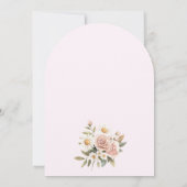 Whimsical Bunny One Little Bunny Einladung (Rückseite)