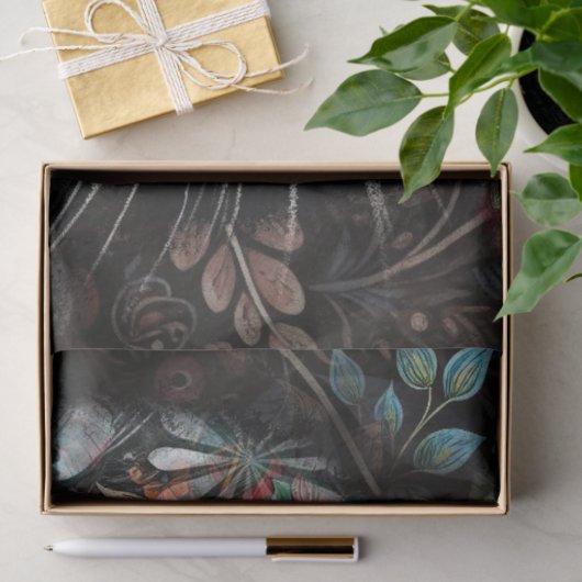 Whimsical Bunny Rabbit Abstrakte Decoupage Seidenpapier (Geschenk)