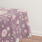 Whimsical Bunny Teapot Spring Floral Pattern Tischdecke (Beispiel)