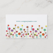 Whimsical Business Cards Visitenkarte (Rückseite)