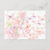 Whimsical Butterfets Book for Baby Enclosure Card Begleitkarte (Rückseite)