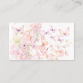 Whimsical Butterfets Diaper Raffle Begleitkarte (Rückseite)