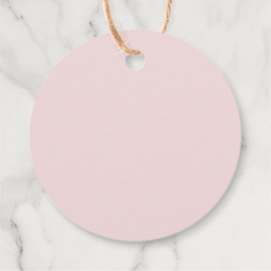 Whimsical Butterflies Babydusche Geschenkanhänger (Rückseite)