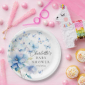 Whimsical Butterflies Babydusche Pappteller (Party)