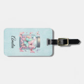 Whimsical Butterflies in a Jar Gepäckanhänger (Vorderseite horizontal)