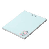 Whimsical Butterflies in a Jar Notizblock (Rotiert)