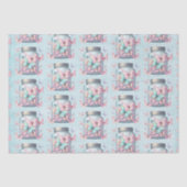 Whimsical Butterflies in a Jar Pattern Seidenpapier (Vorderseite)