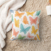 "Whimsical Butterflies" Throw Pillow Kissen (Decke)