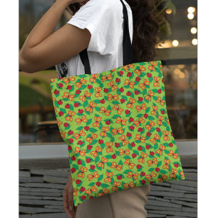 Whimsical Butterfly and Ladybug Garden Tasche