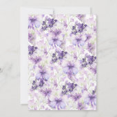 Whimsical Butterfly Baby Dusche Einladung (Rückseite)