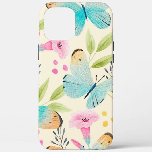 Whimsical Butterfly Case-Mate iPhone Case (Rückseite)