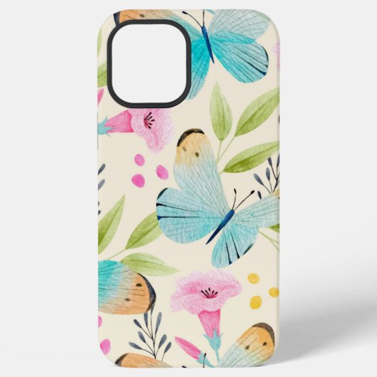 Whimsical Butterfly Case-Mate iPhone-Hülle iPhone Hülle (Rückseite)