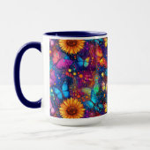 Whimsical Butterfly Dream Tasse (Links)